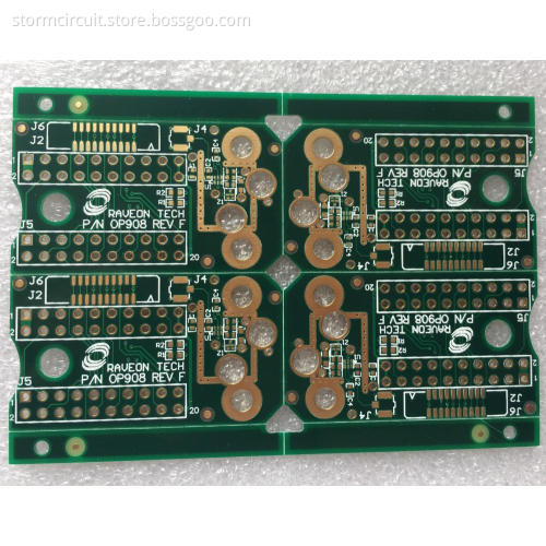 4 layer FR4,Green Solder ENIG PCB